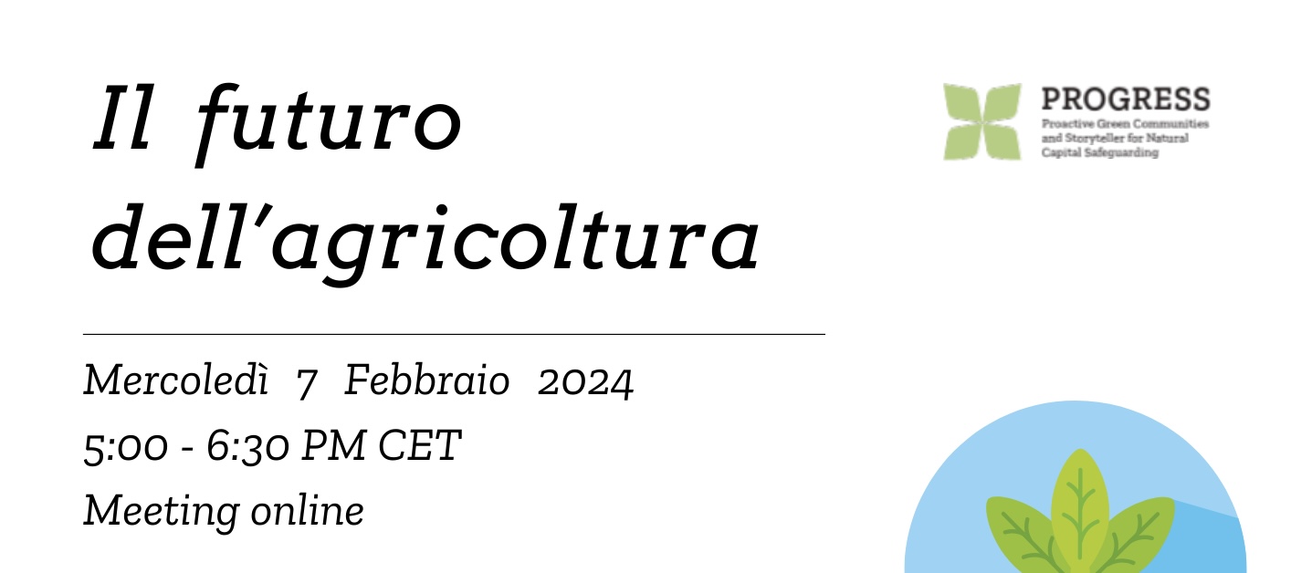 il futuro dell’agricoltura